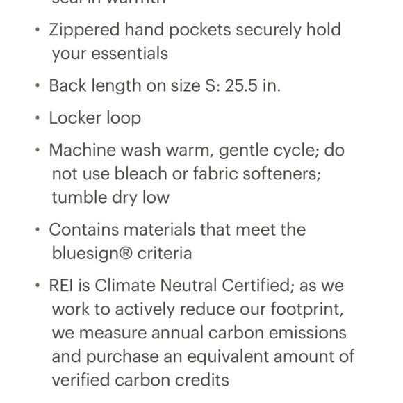 REI Trail Insulated Jacket - Picture 11 of 11